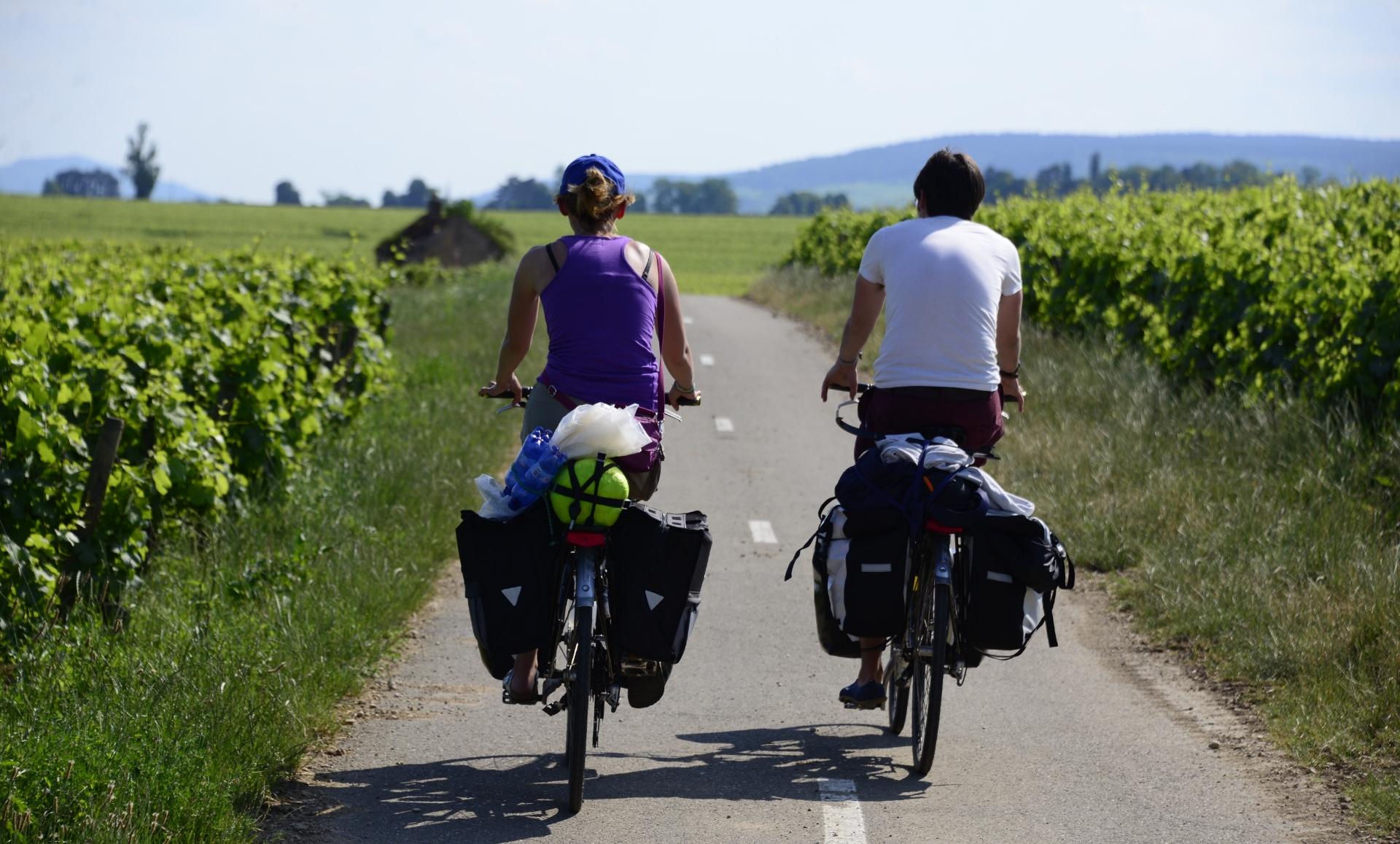 The Paquier Fané campground in Saône-et-Loire welcomes cycle tourists.