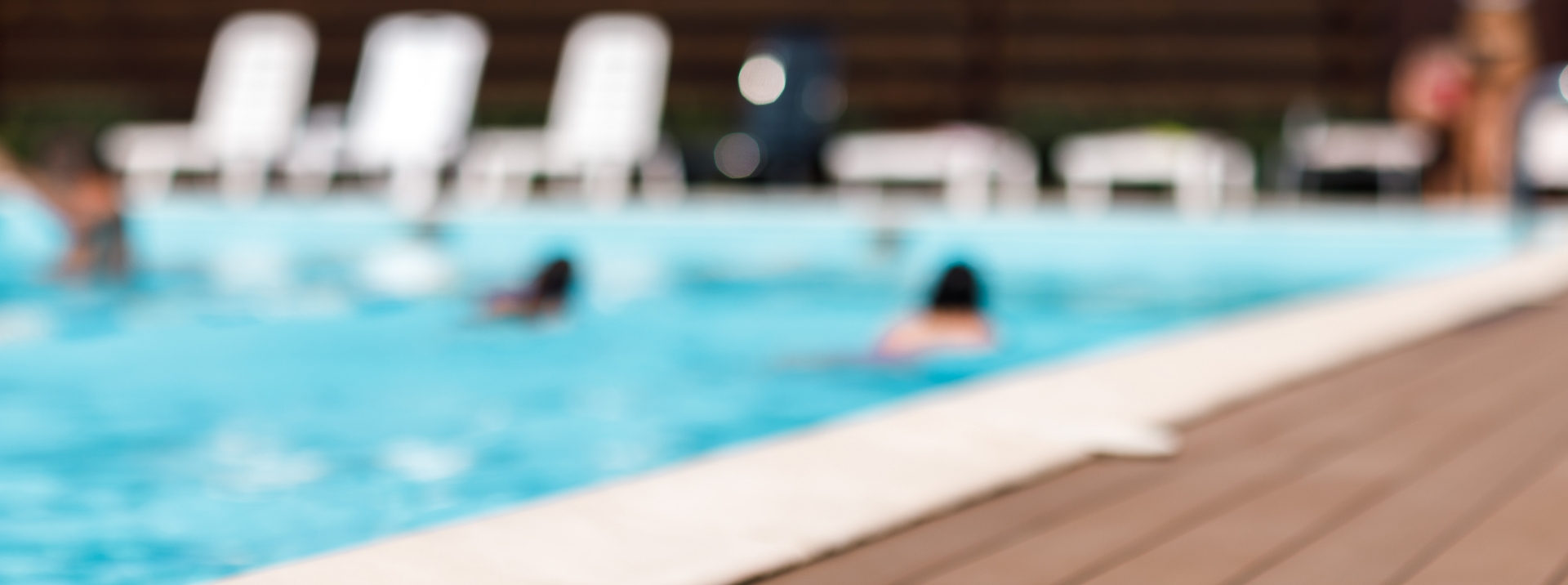 The swimming pool at Le Paquier Fané campsite in Saône-et-Loire in Bourgogne-Franche-Comté